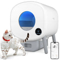 PawFlow Litière Autonettoyante Intelligente – Grande Capacité, Contrôle via App