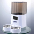 PawFlow Mangeoire Automatique avec Caméra – Double Bol, 5L, Contrôle via App