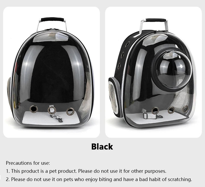 PawFlow Capsule Astronaute – Transport Sécurisé