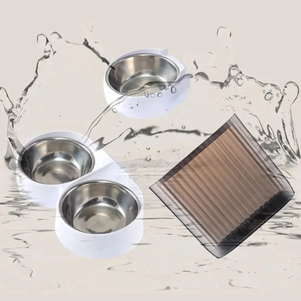 PawFlow Mangeoire Automatique avec Caméra – Double Bol, 5L, Contrôle via App