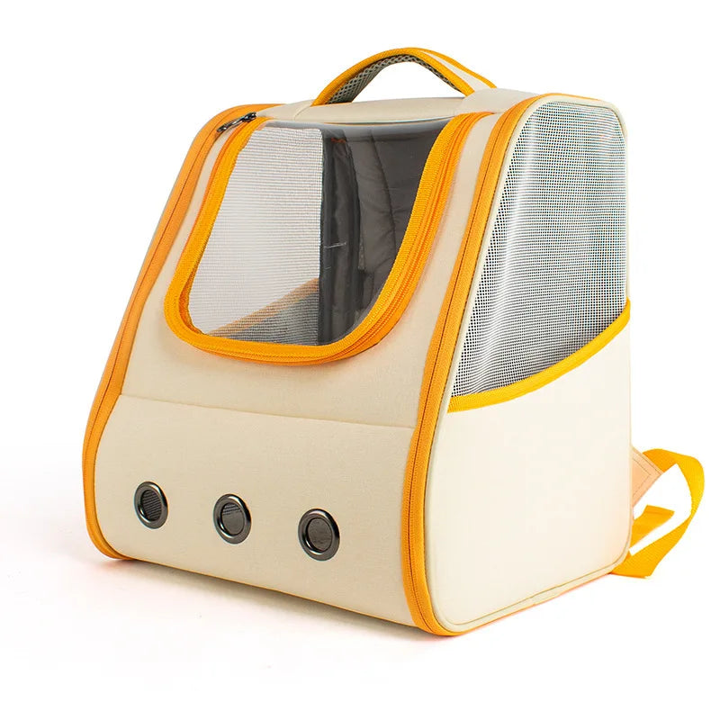 Sac à Dos de Transport Chat & Chien – Grande Capacité & Respirant