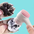 Brosse Silicone Pattes Chat & Chien – Nettoyage & Massage Double Face
