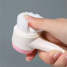 Brosse Silicone Pattes Chat & Chien – Nettoyage & Massage Double Face