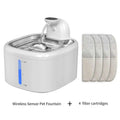 PawFlow Fontaine à Eau pour Chat – 3,5L Sans Fil & Détection de Mouvement