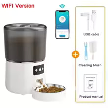 Gamelle Connectée WiFi 4L – Nourrissez votre animal même à distance