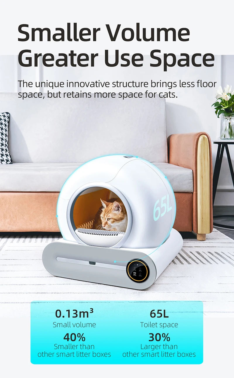 PawFlow Litière Connectée – Contrôle via App