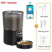Gamelle Connectée WiFi 4L – Nourrissez votre animal même à distance