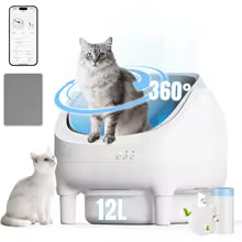 Litière autonettoyante PawFlow – dimensions et gabarit