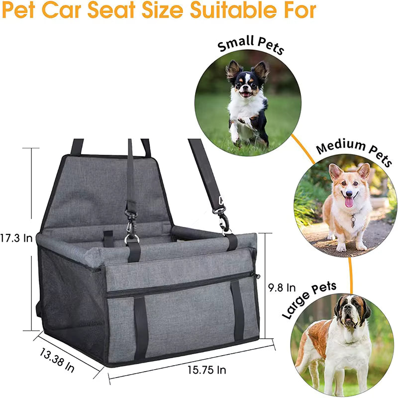PawFlow Siège Auto – Confort & Sécurité