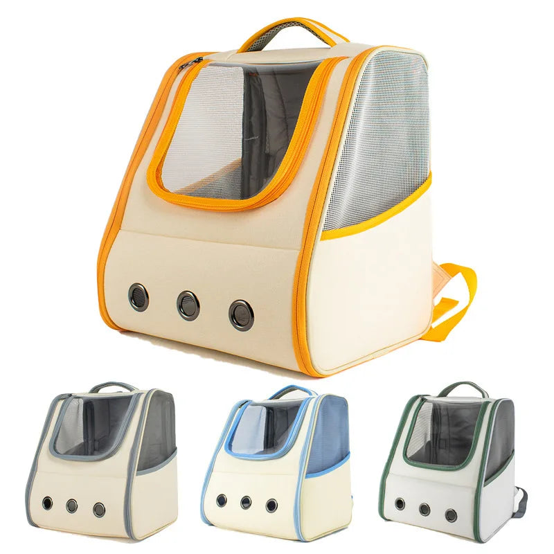 Sac à Dos de Transport Chat & Chien – Grande Capacité & Respirant