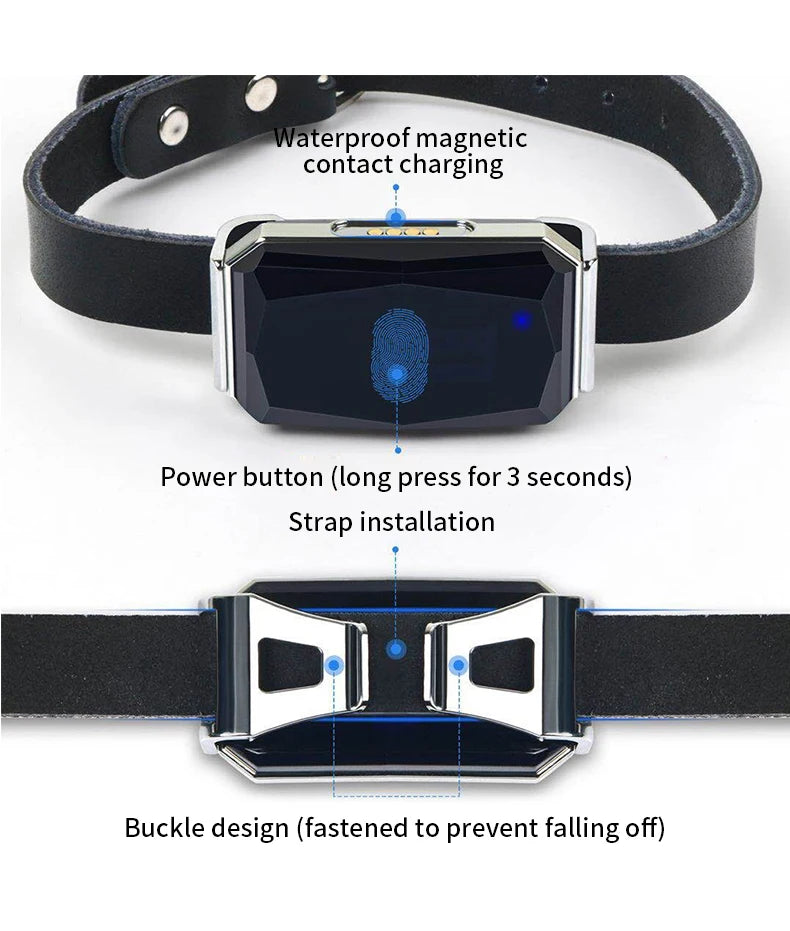 Collier GPS Chien & Chat – Localisation en Temps Réel, Étanche & Longue Autonomie
