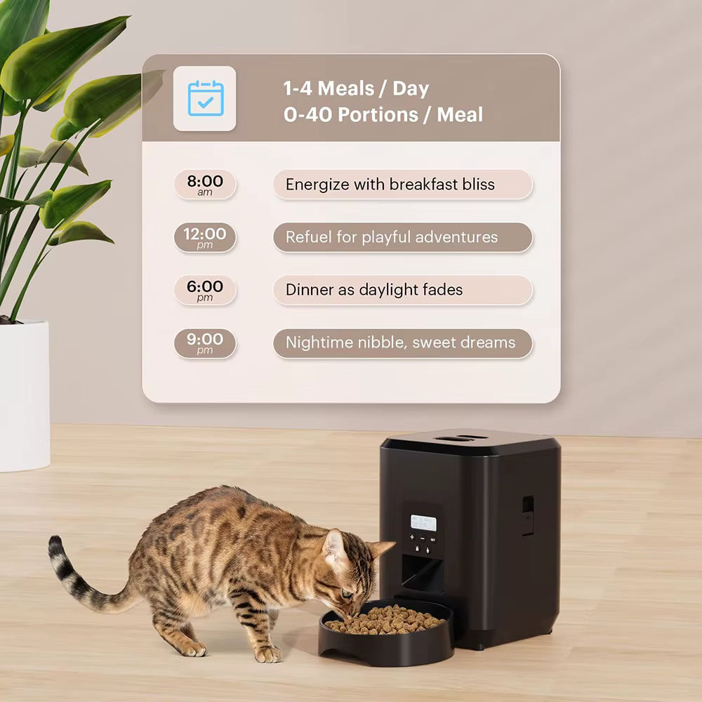 Distributeur Automatique Croquettes – Repas Programmés Chat & Chien