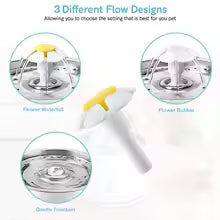 Fontaine à Eau Chat Inox Premium 2,5L – Silencieuse, Filtrée & Anti-Bactérienne