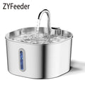 Fontaine à Eau Inox Chat & Chien – Eau Filtrée en Continu & Silencieuse
