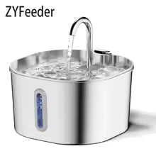 Fontaine à Eau Inox Chat & Chien – Eau Filtrée en Continu & Silencieuse